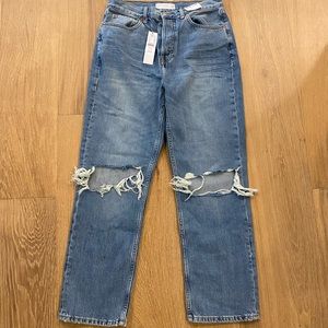Brand New Top shop boyfriend distressed jeans